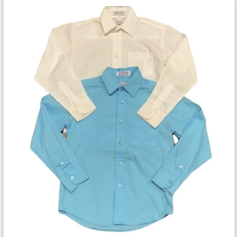 Bundle IZOD Boys Button Down Shirts 8 Reg